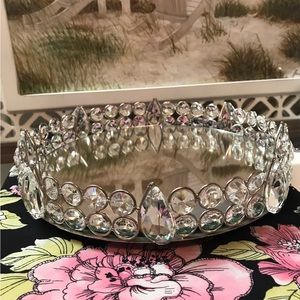 Vintage Crystal Vanity Tray